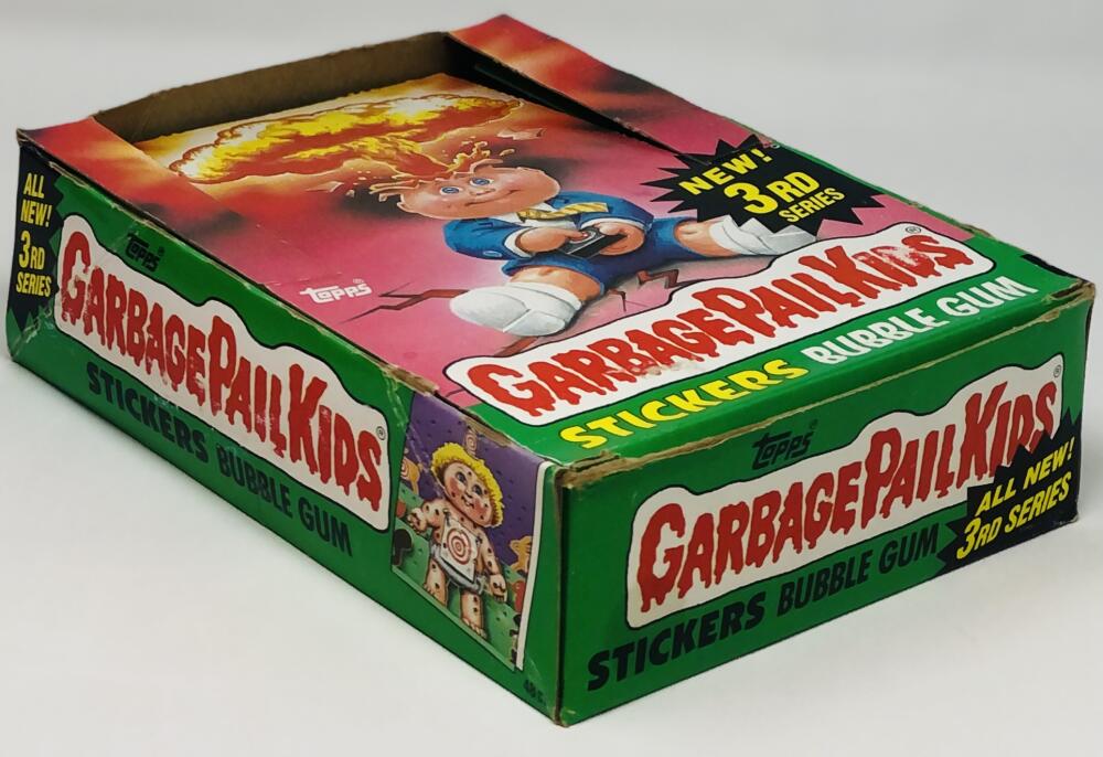 1986 Topps Garbage Pail Kids 3rd Series  21 Packs Partial Box  Image 3