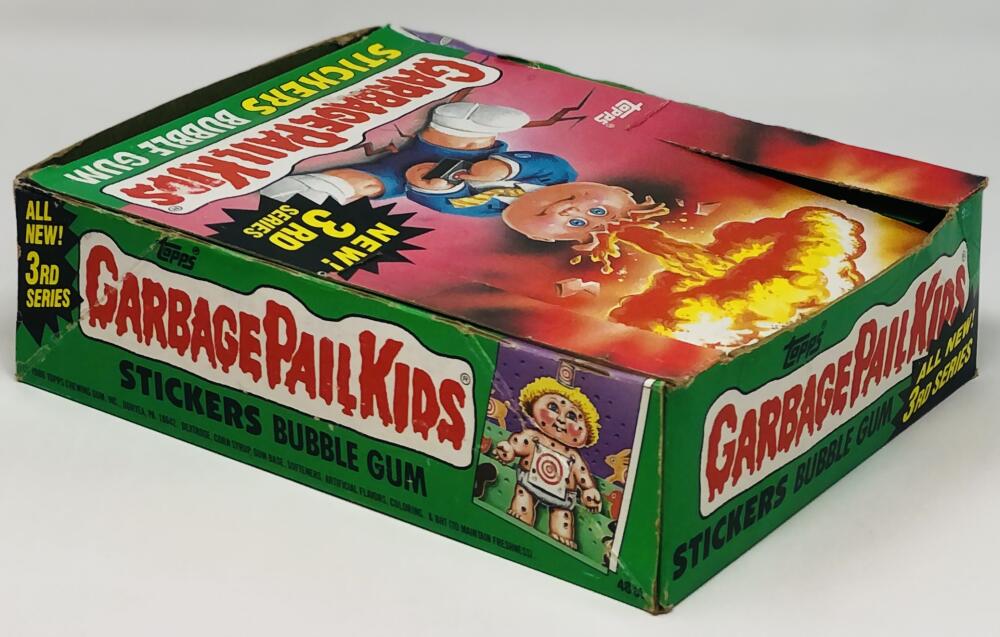 1986 Topps Garbage Pail Kids 3rd Series  21 Packs Partial Box  Image 4