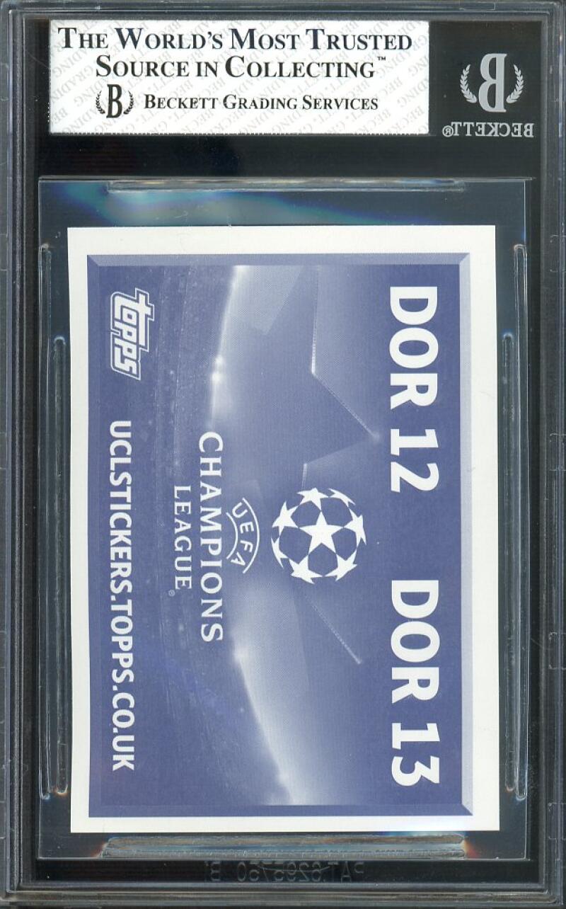 Christian Pulisic/ Weigl RC 2016-17 Topps UEFA Champions League Stickers #DOR12 BGS 8 Image 2