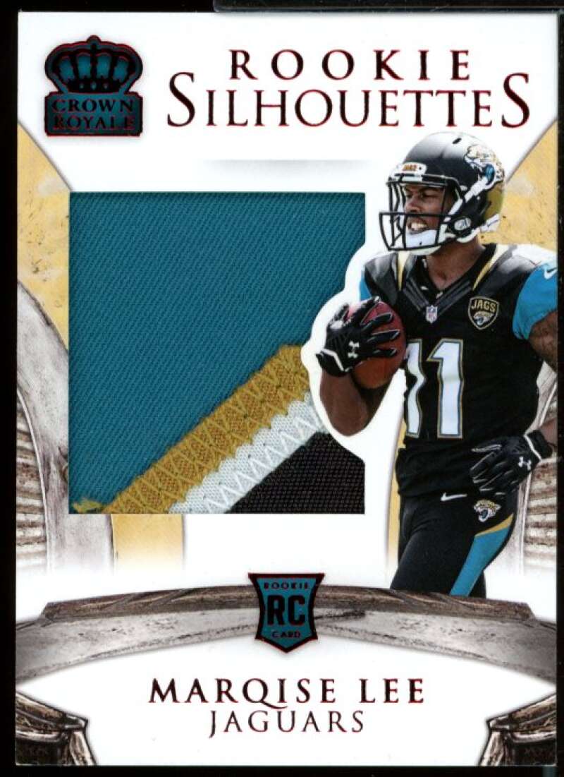 Marqise Lee Card 2014 Crown Royale Rookie Silhouettes Red Jersey #215  Image 1