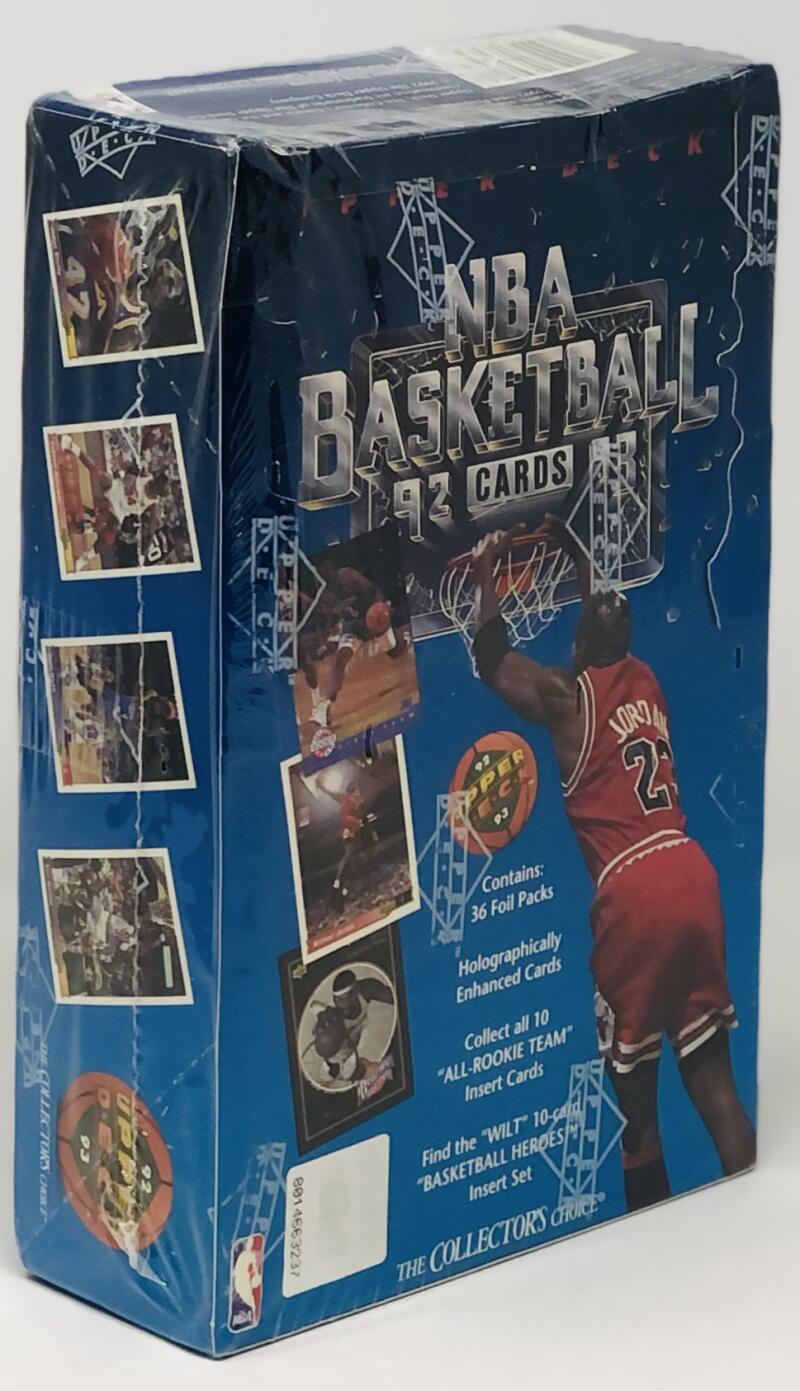 1992-93 Upper Deck Low Series Basketball "All-Rookie Team" Box Image 1