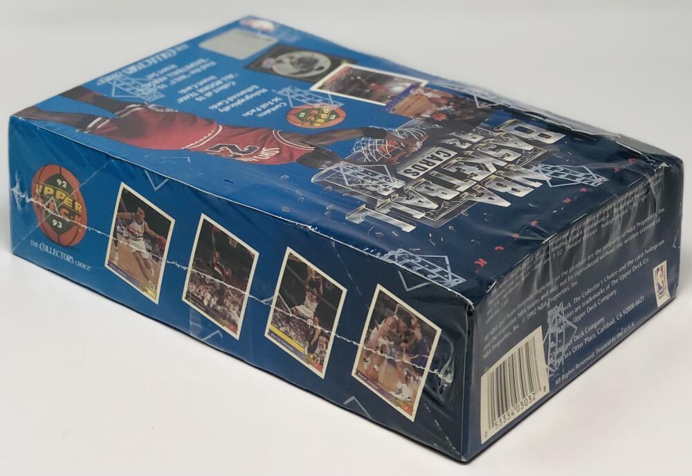 1992-93 Upper Deck Low Series Basketball "All-Rookie Team" Box Image 3