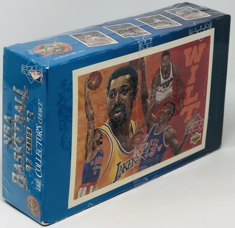 1992-93 Upper Deck Low Series Basketball "All-Rookie Team" Box Image 4