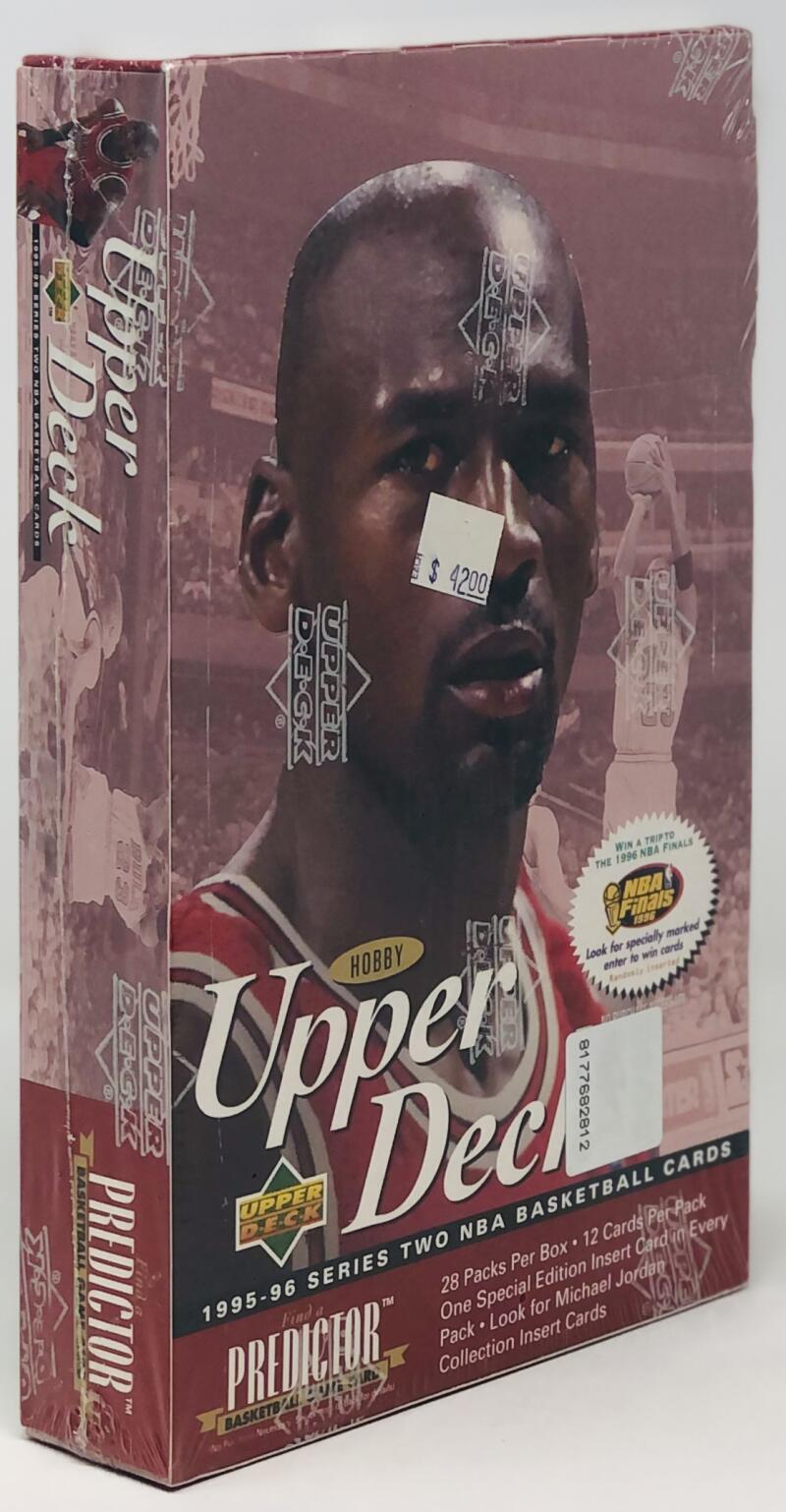1995-96 Upper Deck Series 2 Basketball Hobby Box Image 1