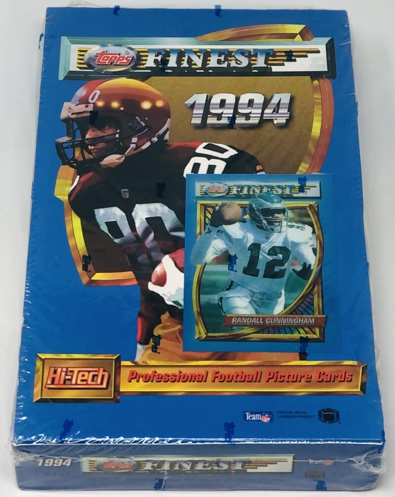 1994 Topps Finest 24ct Football Box Image 2