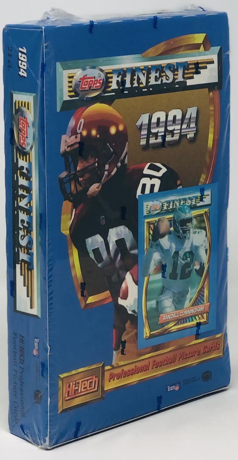 1994 Topps Finest 24ct Football Box Image 1