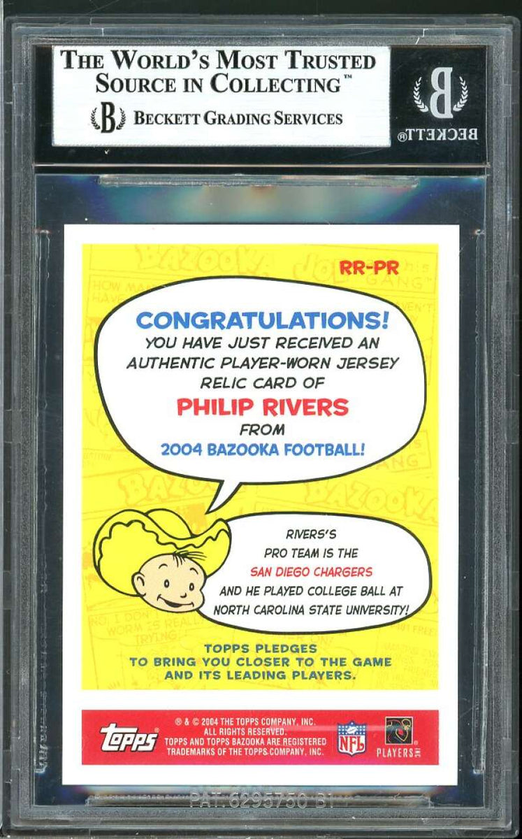 Philip Rivers 2004 Topps Bazooka Rookie Card