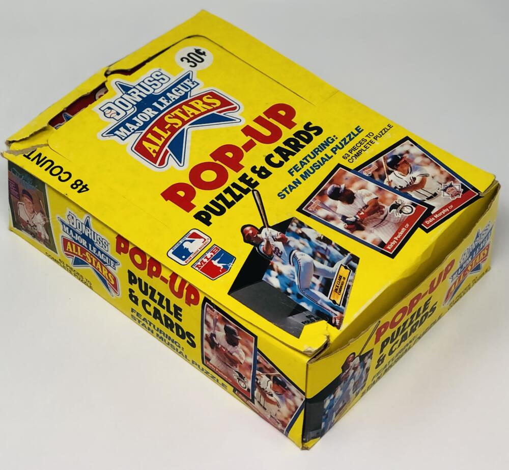 1988 Donruss All-Star Pop-Up Baseball Box Image 2