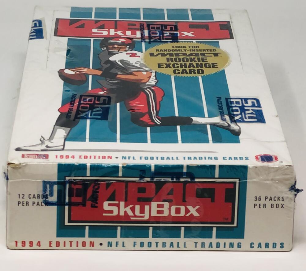 1994 Skybox Impact Football Box Marshall Faulk Rookie Year Image 1