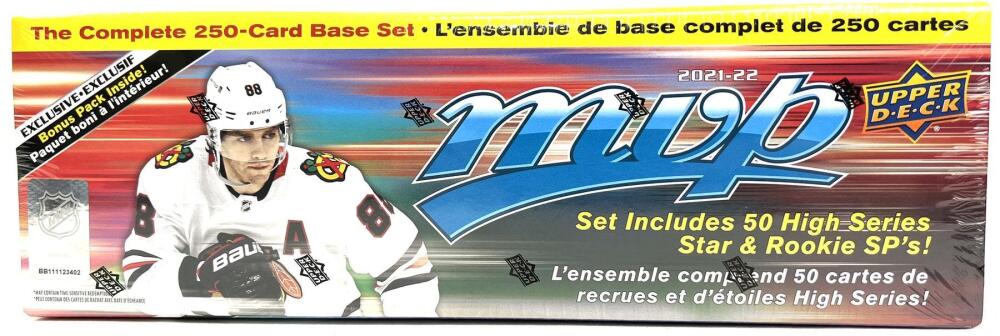 2021/22 Upper Deck MVP Hockey Box Set Image 1