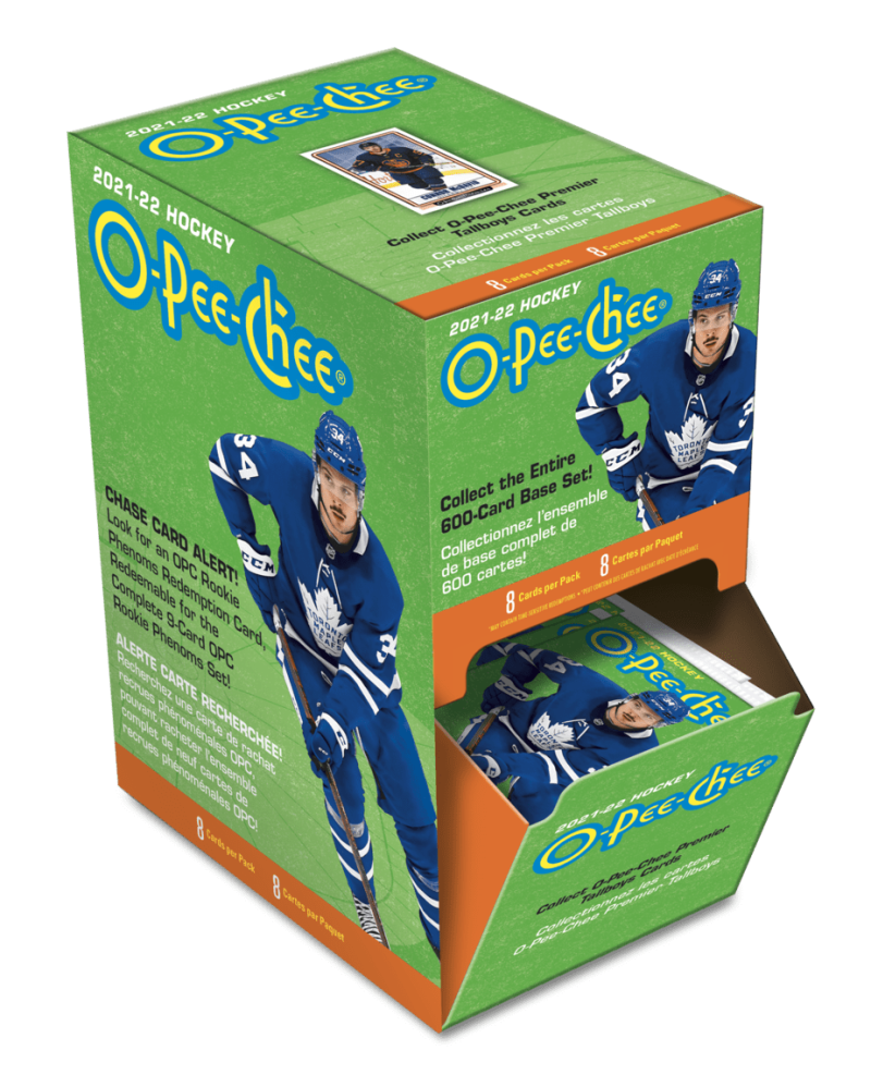 2021-22 O-PEE-CHEE NHL Hockey 288 ct. Gravity Feed Box Image 1