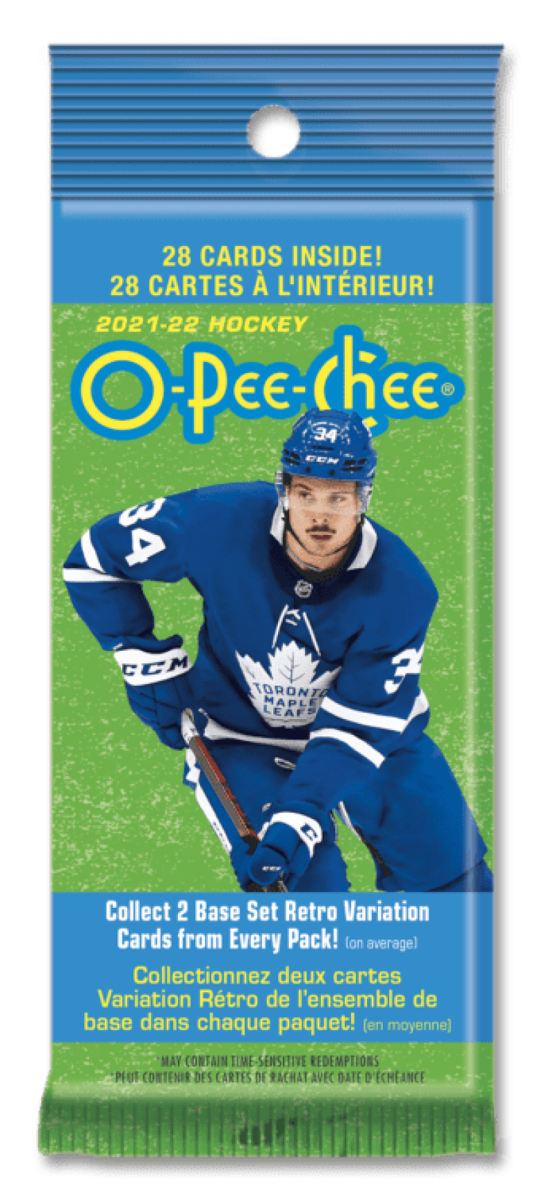 2021-22 O-PEE-CHEE NHL Hockey Fat Pack Box Image 2