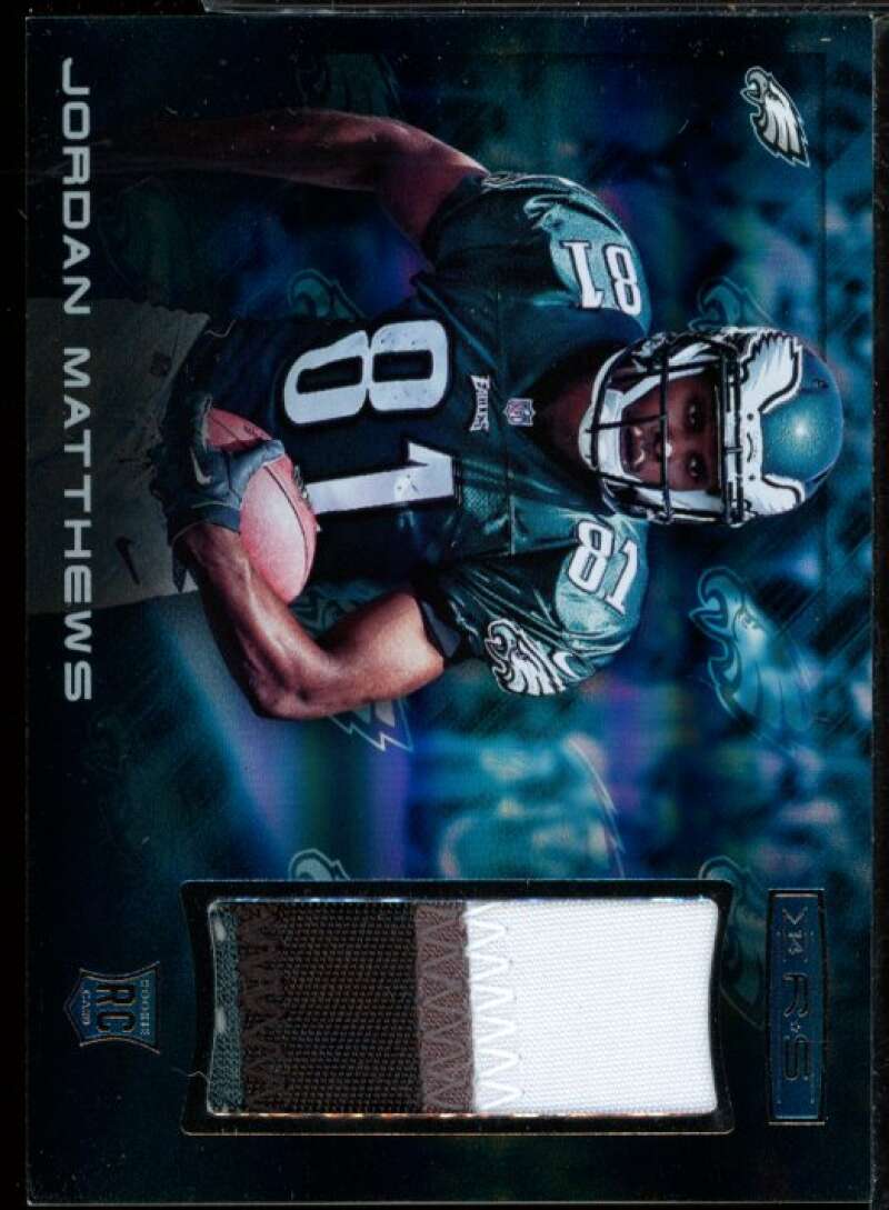 Jordan Matthews Card 2014 Rookies and Stars Materials Jersey #25  Image 1