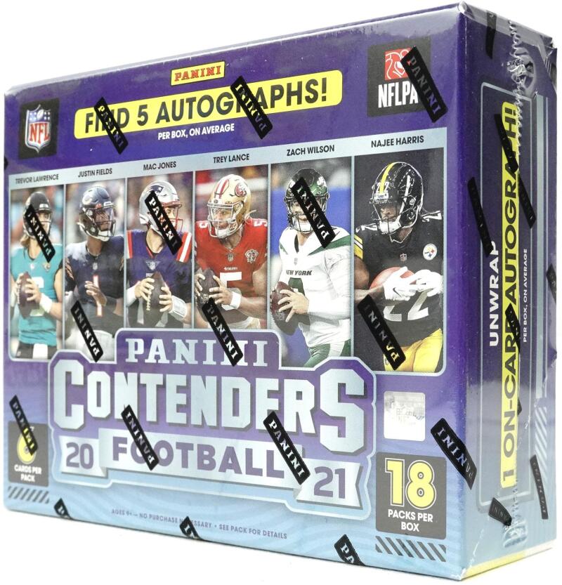 2021 Panini Contenders Football Hobby Box Image 2