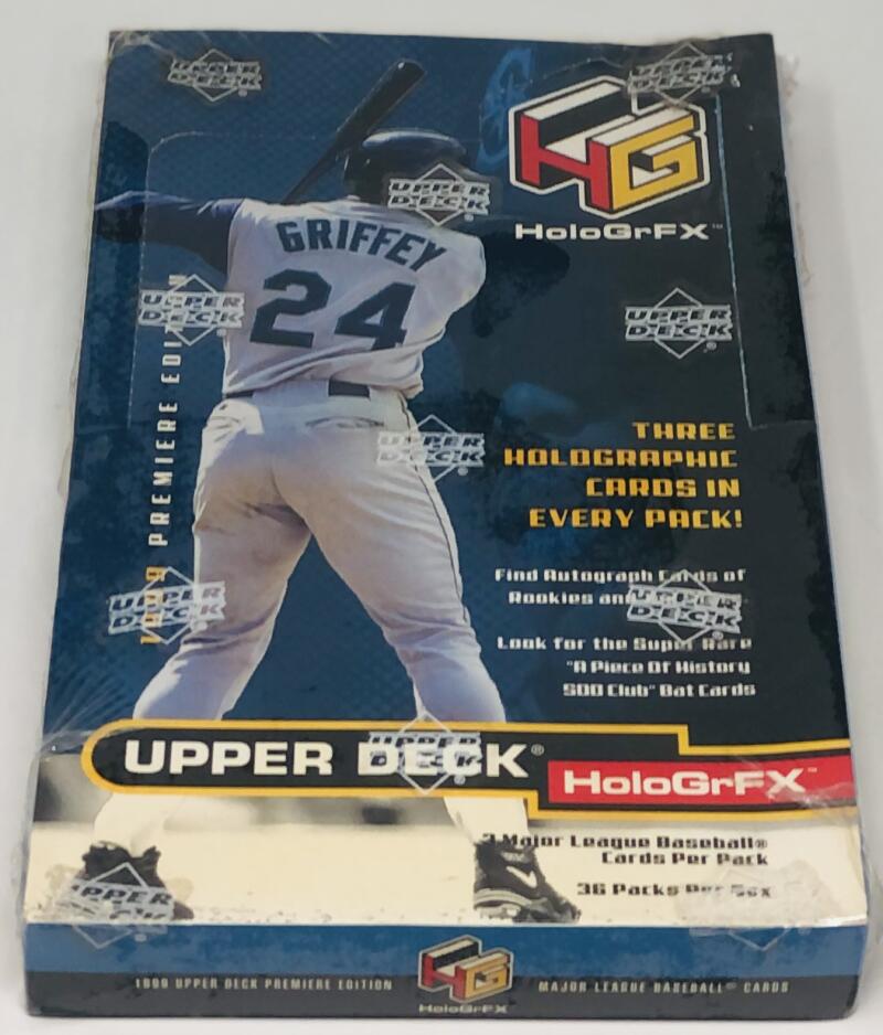 1999 Upper Deck HoloGrFx Baseball 36 Pack Box Image 2