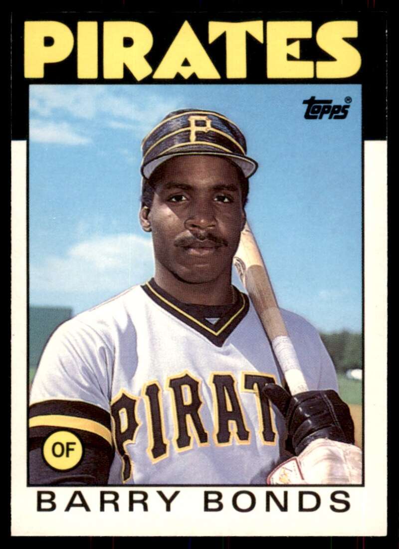 Barry Bonds Rookie Card 1986 Topps Traded #11T Image 1