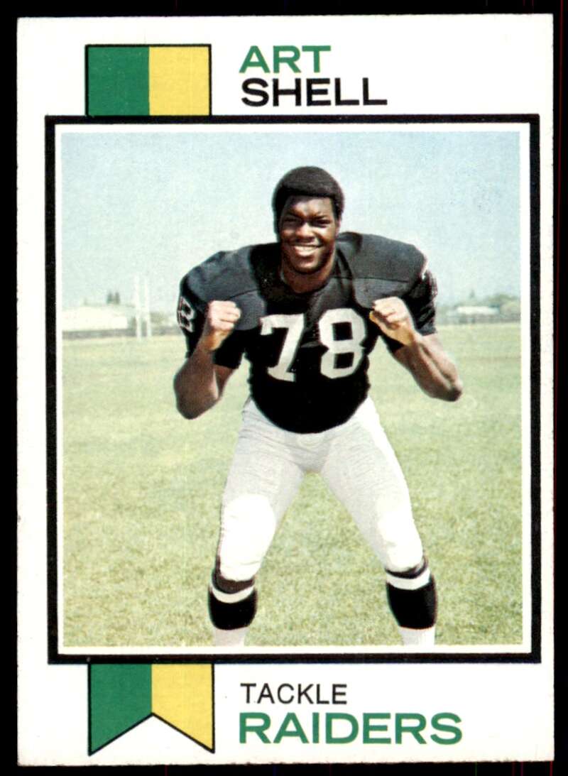 Art Shell Rookie Card 1973 Topps #77 Image 1