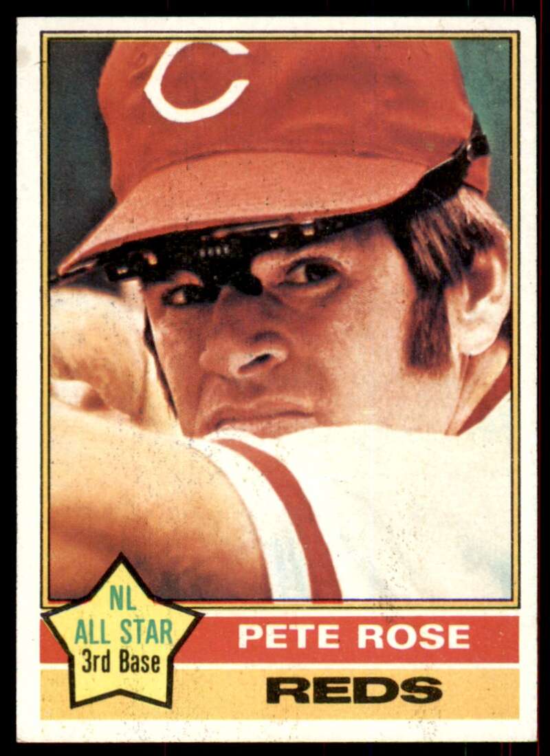 Pete Rose Card 1976 Topps #240 Image 1