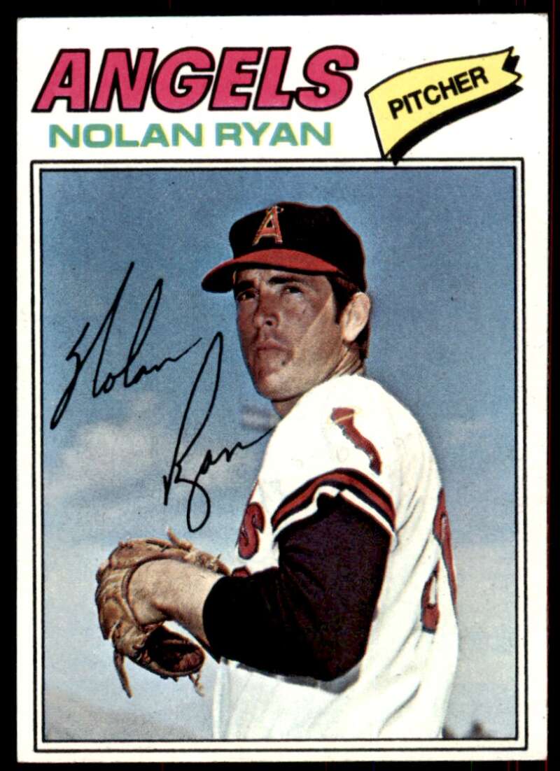 Nolan Ryan Card 1977 Topps #650 Image 1