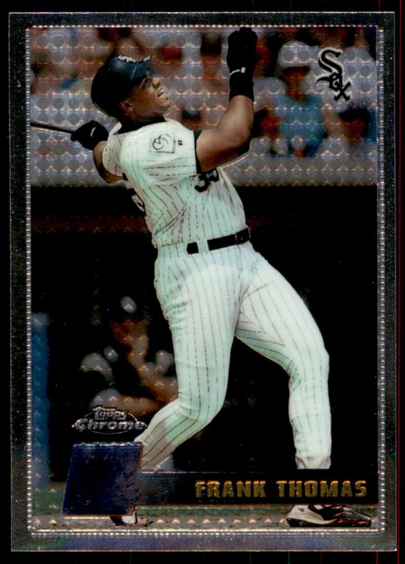 Frank Thomas Card 1996 Topps Chrome #29 Image 1