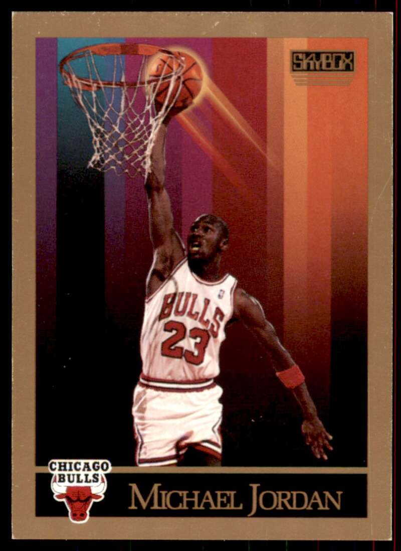 Michael Jordan Card 1990-91 SkyBox #41 Image 1