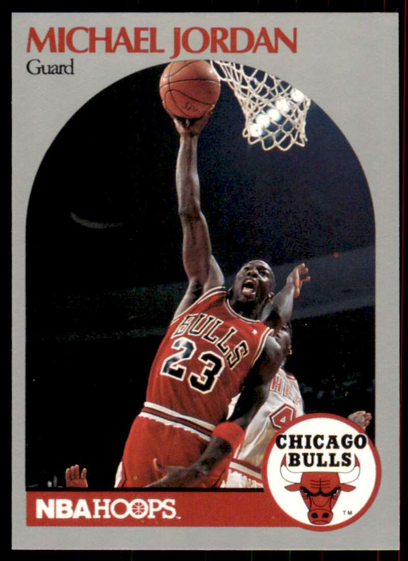 Michael Jordan Card 1990-91 Hoops #65 Image 1