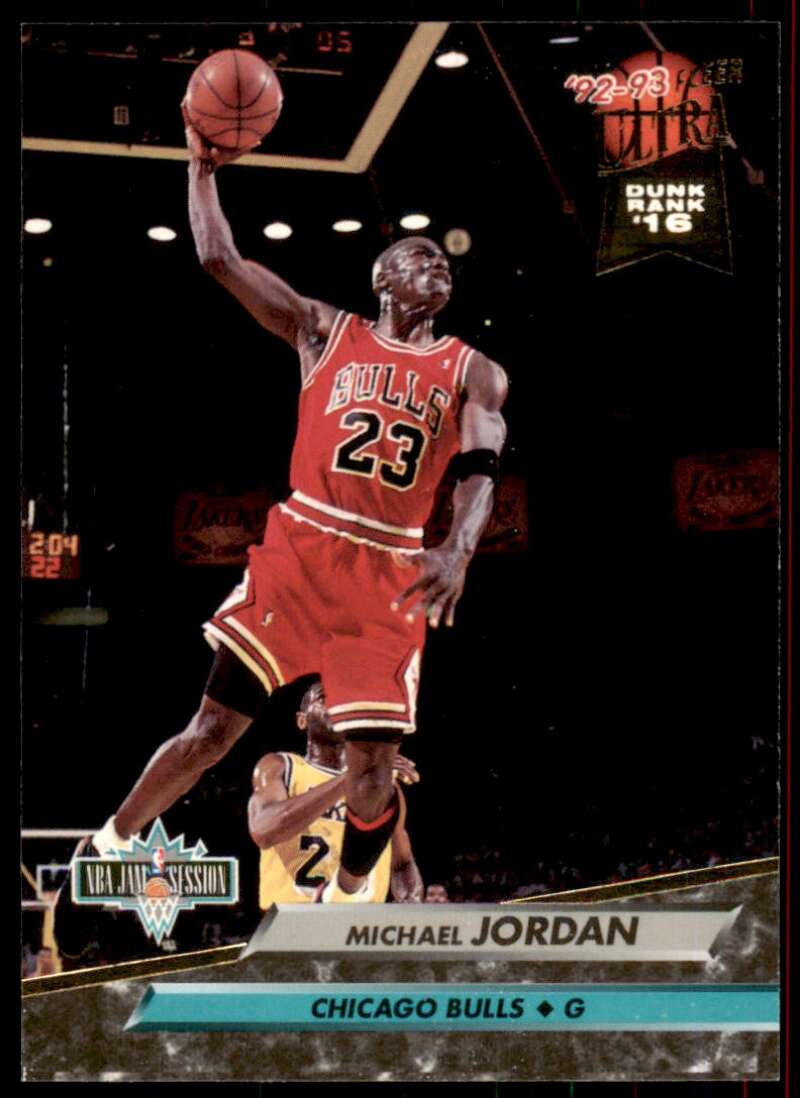 Michael Jordan Card 1992-93 Ultra #216 Image 1