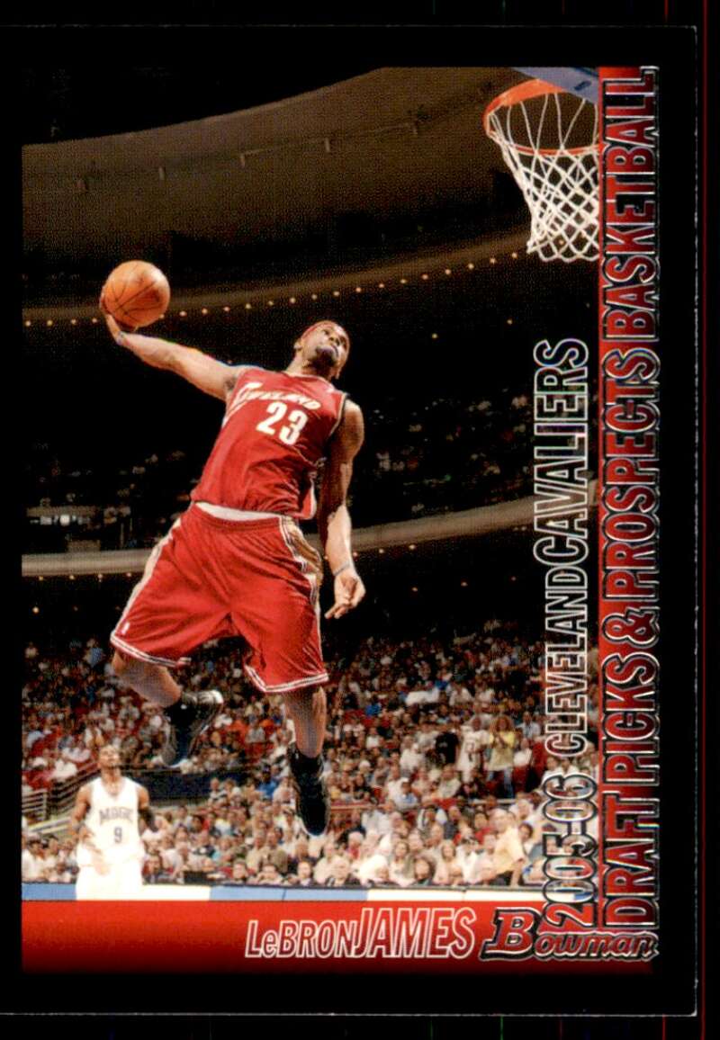 LeBron James Card 2005-06 Bowman #23 Image 1