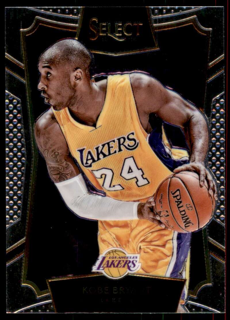 Kobe Bryant Card 2015-16 Panini Select #7 Image 1