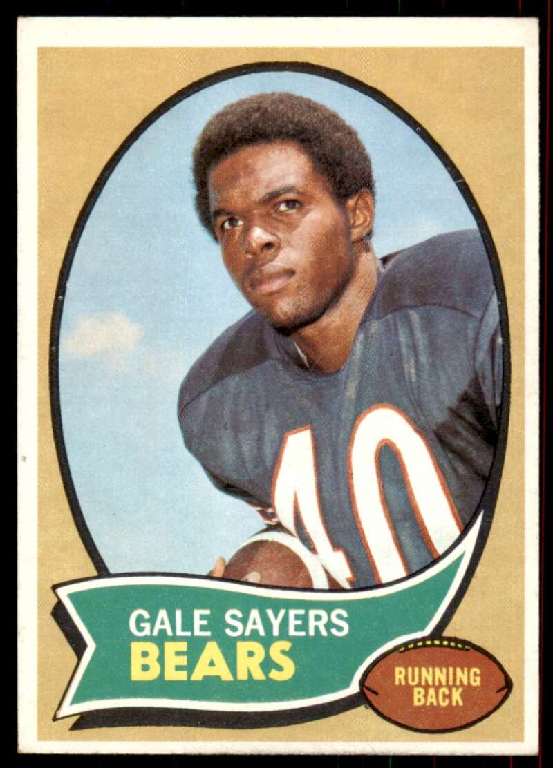 Gale Sayers Card 1970 Topps #70 Image 1