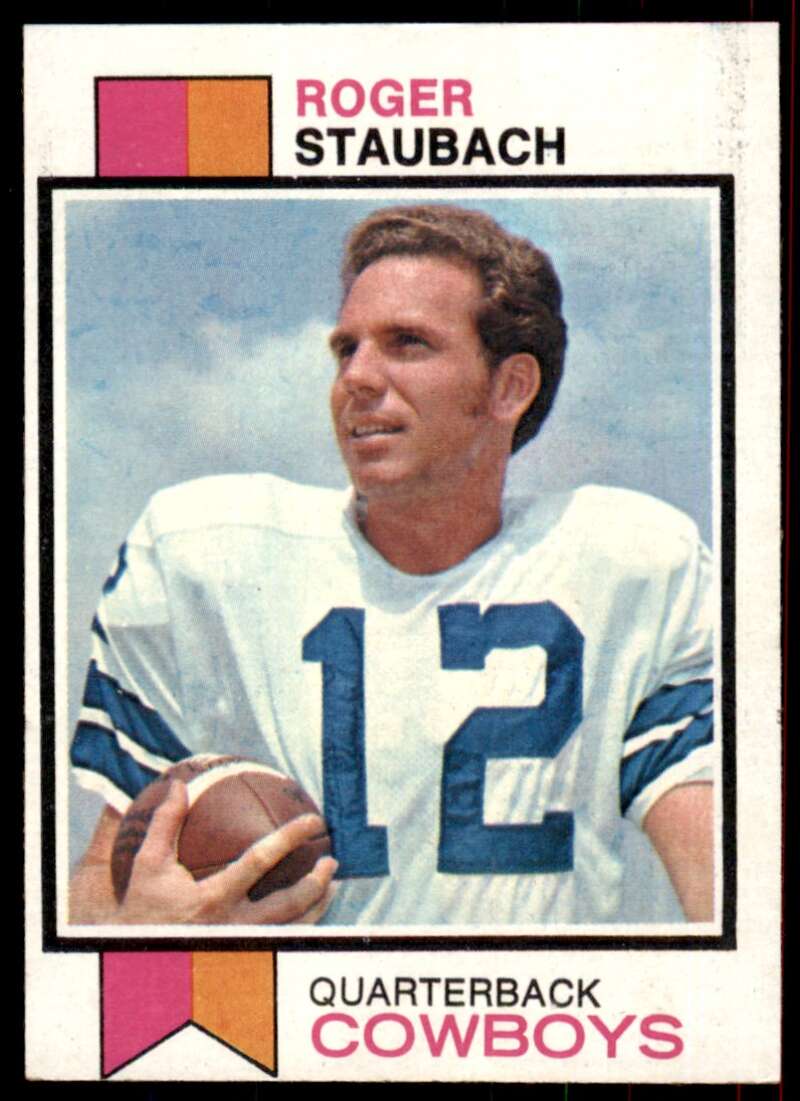 Roger Staubach Card 1973 Topps #475 Image 1