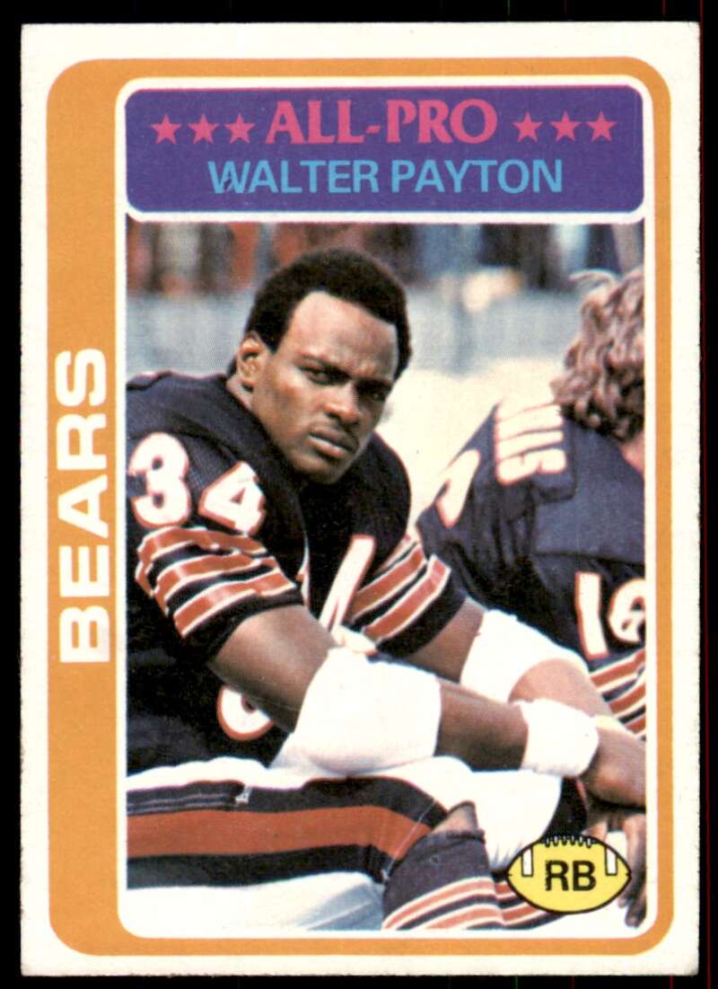 Walter Payton Card 1978 Topps #200 Image 1