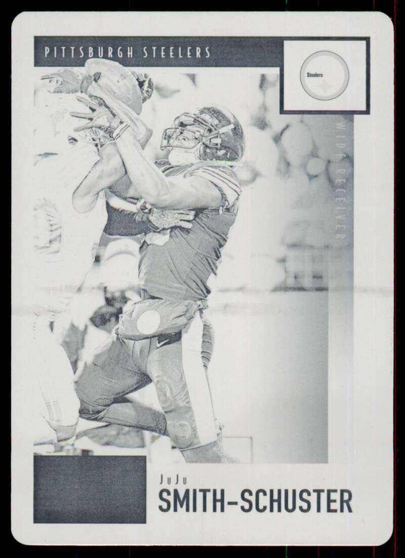 JuJu Smith-Schuster Card 2020 Score Printing Plate (1 of 1) #72 Image 1