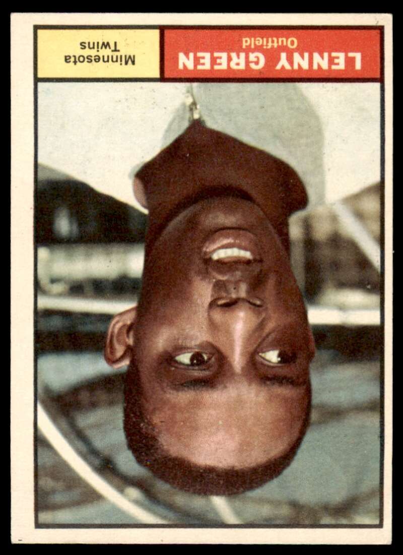 Lenny Green Card 1961 Jay Publishing Minnesota Twins Set A #NNO Image 1