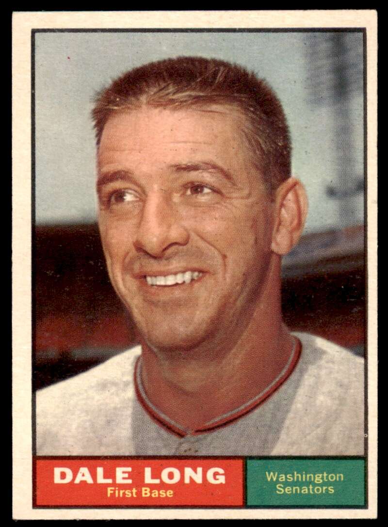 Dale Long Card 1961 Topps #117 Image 1