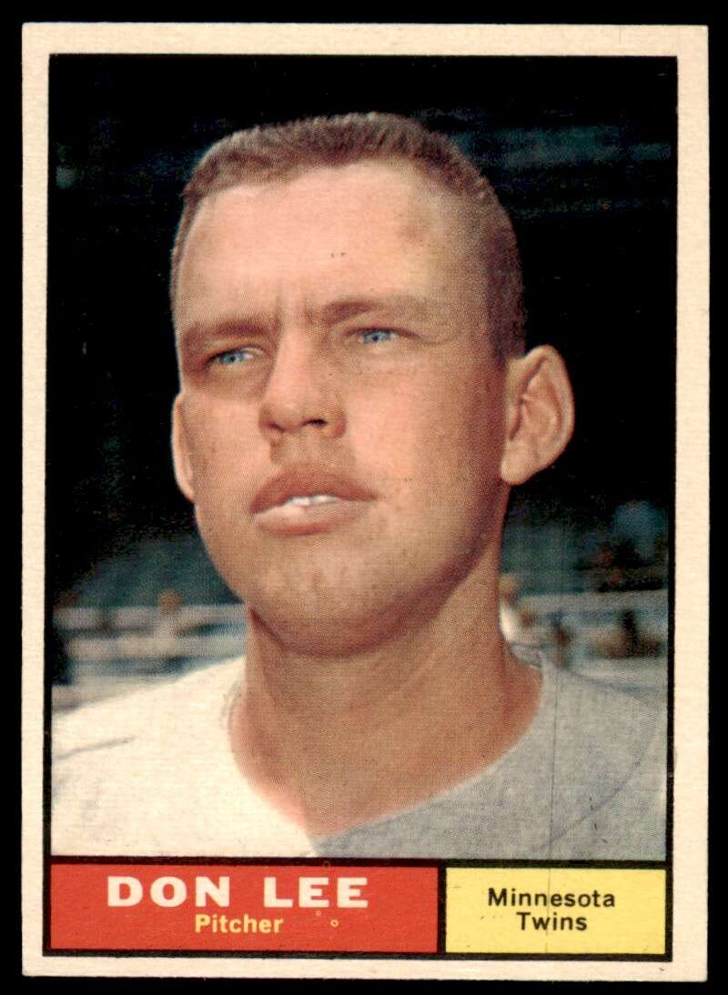 Don Lee Card 1961 Topps #153 Image 1