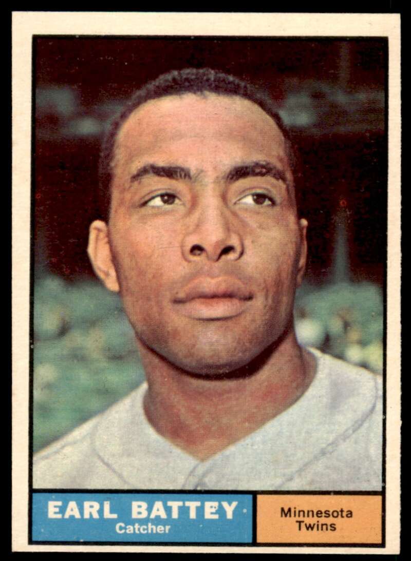 Earl Battey Card 1961 Topps #315 Image 1