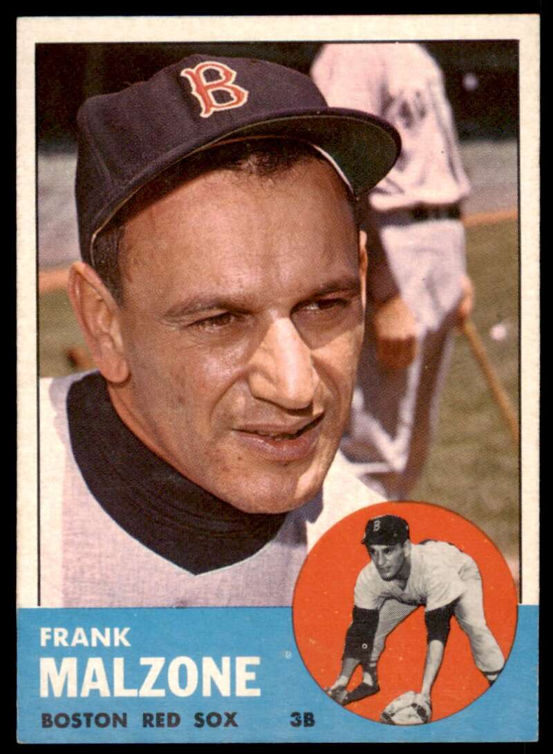 Frank Malzone Card 1963 Topps #232 Image 1