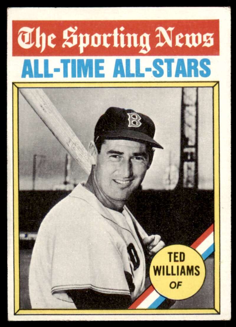 Ted Williams Card 1976 Topps #347 Image 1