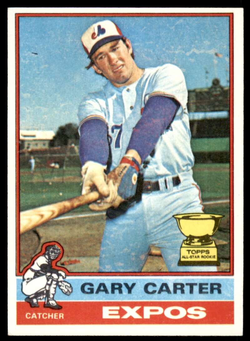 Gary Carter Card 1976 Topps #441 Image 1