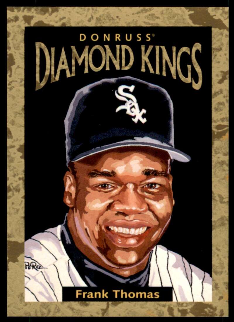 Frank Thomas Card 1996 Donruss Diamond Kings #DK-1 Image 1
