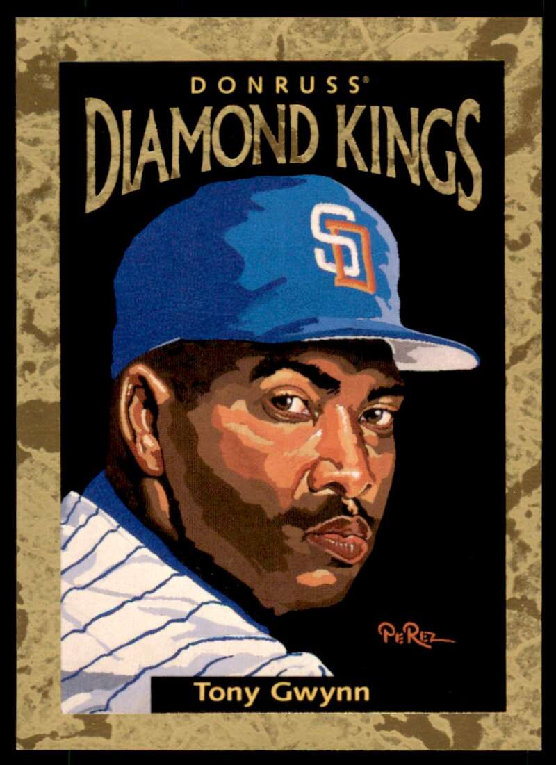 Tony Gwynn Card 1996 Donruss Diamond Kings #DK-9 Image 1