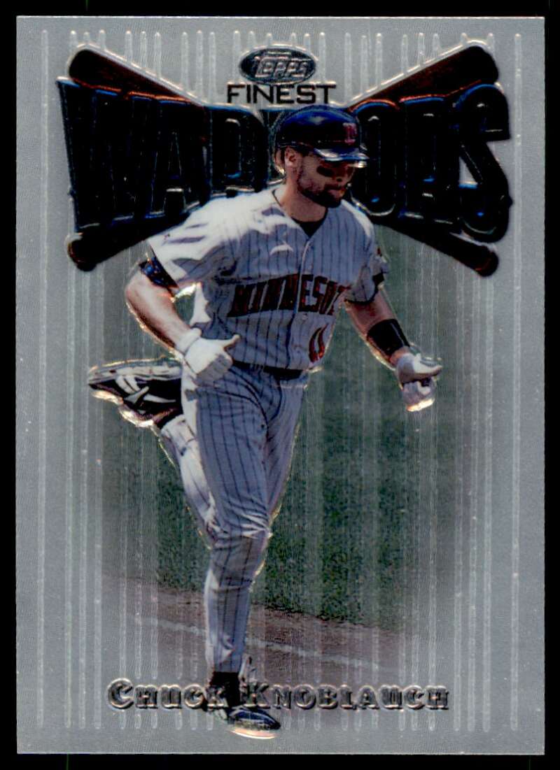 Chuck Knoblauch Card 1997 Finest Embossed #140 Image 1