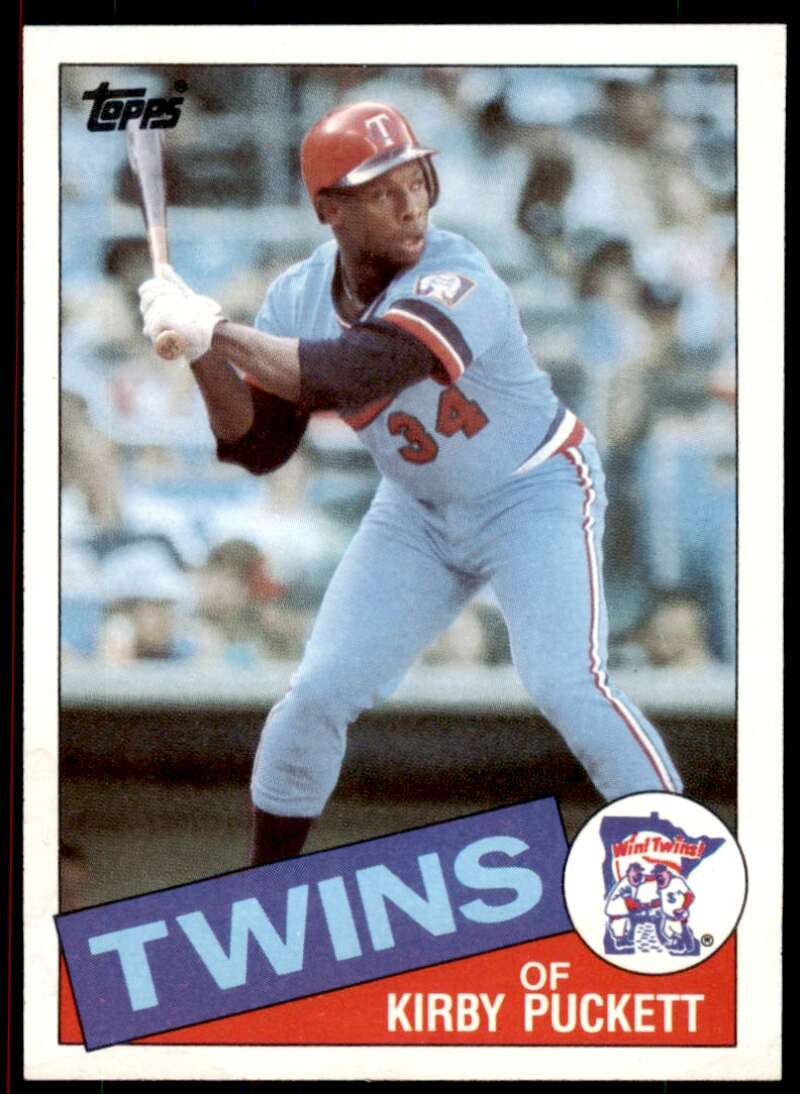 Kirby Puckett Rookie Card 1985 Topps #536 Image 1