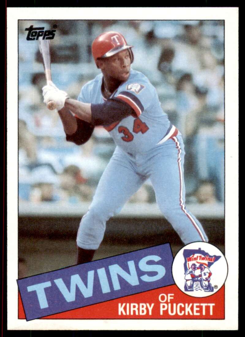 Kirby Puckett Rookie Card 1985 Topps #536 Image 1