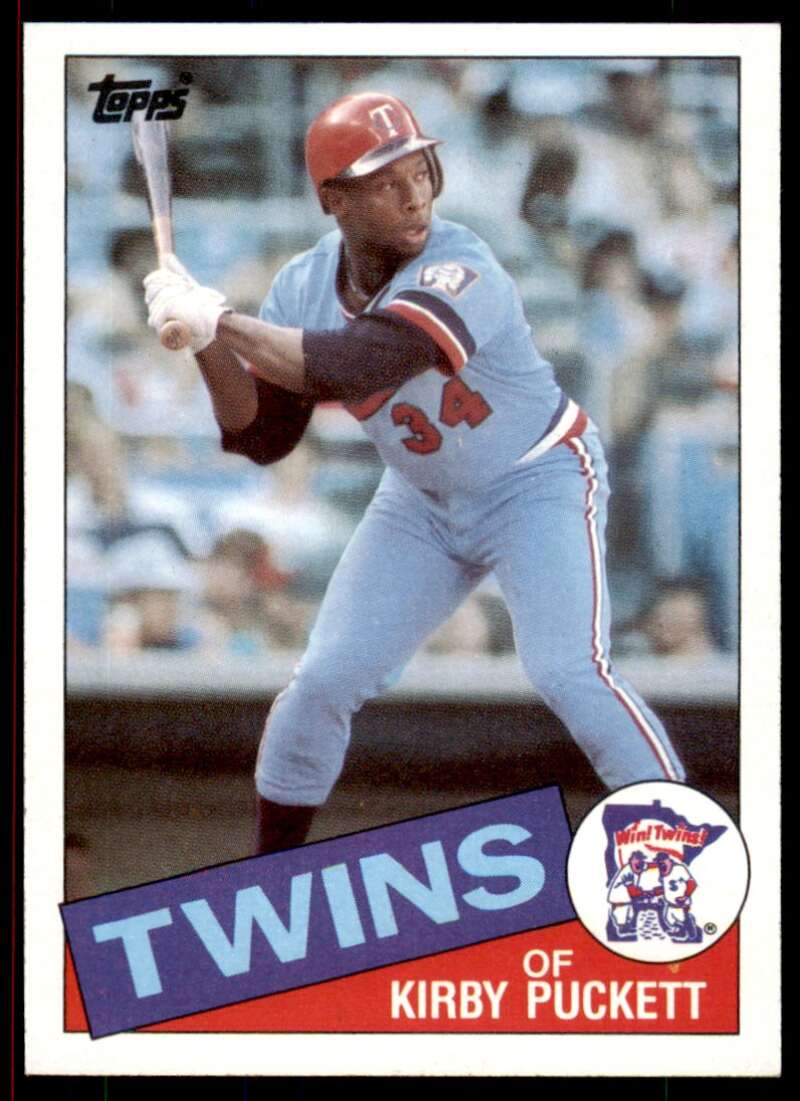 Kirby Puckett Rookie Card 1985 Topps #536 Image 1