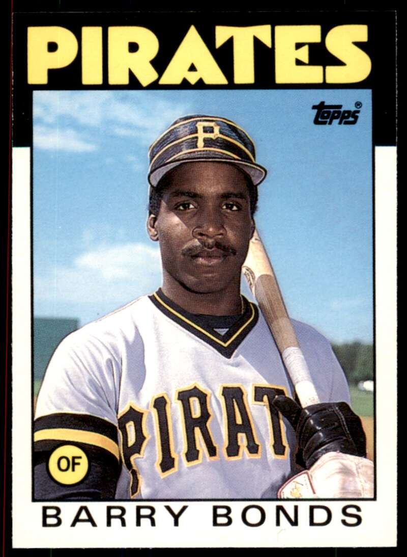 Barry Bonds Rookie Card 1986 Topps Traded #11T Image 1