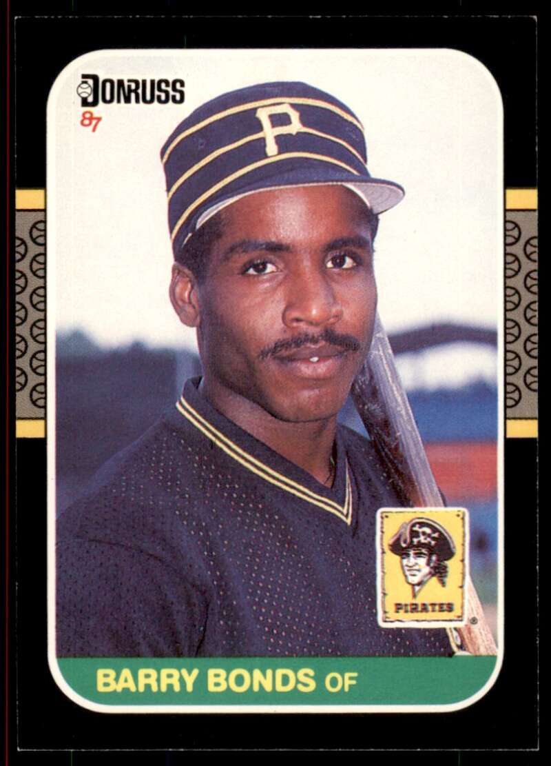Barry Bonds Rookie Card 1987 Donruss #361 Image 1