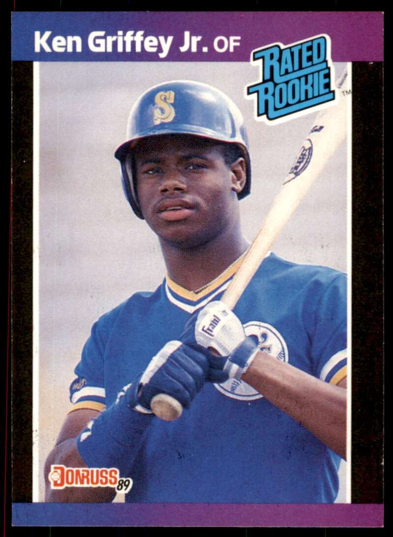 Ken Griffey Jr. Rookie Card 1989 Donruss #33 Image 1