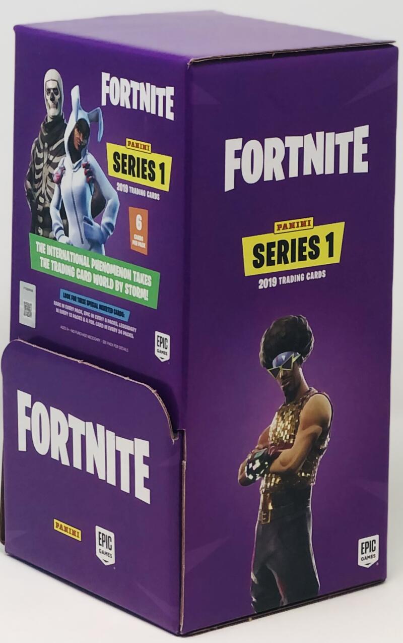 2019 Panini Series 1 Fortnite Gravity Feed Box USA Version Image 1